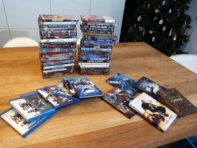Blu Ray + Metal box + DVD's - mooi lot topfilms, Ophalen of Verzenden, Zo goed als nieuw