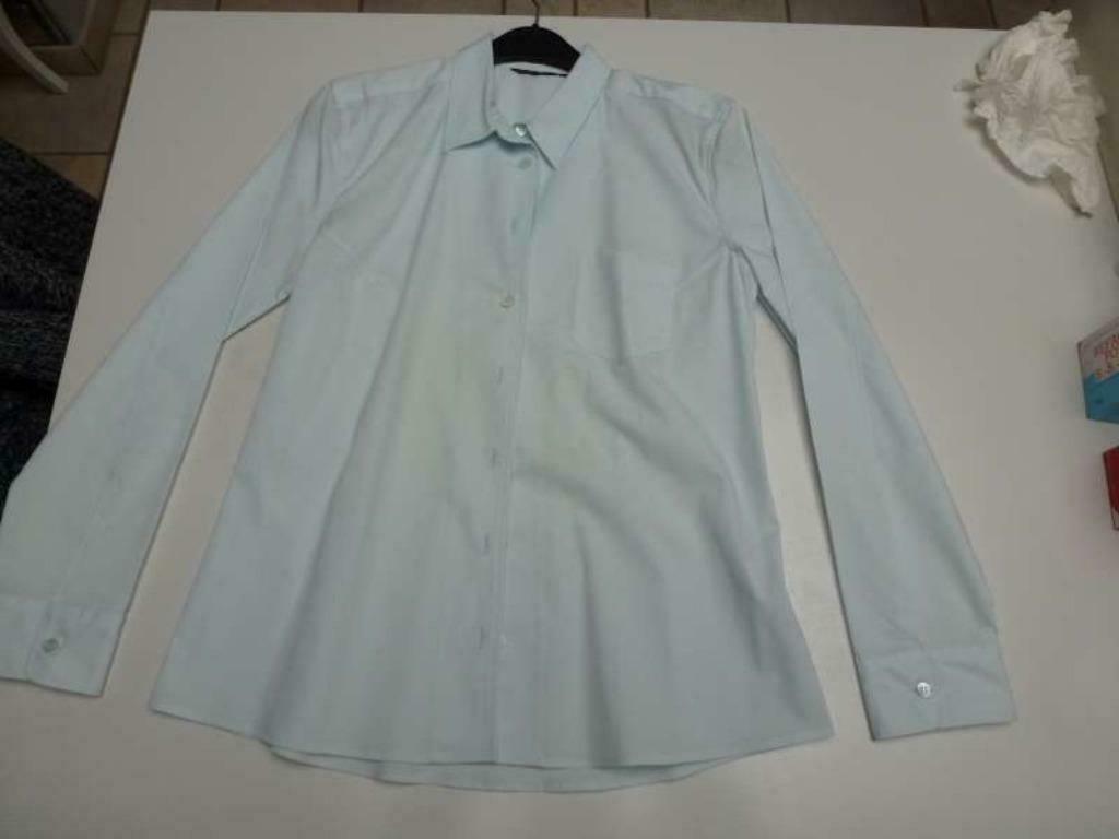 MER DU NORD z Bleek blauw dames bloes NIEUW, Kleding | Dames, Blouses en Tunieken, Ophalen of Verzenden, Nieuw, Maat 46/48 (XL) of groter