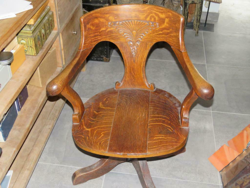chaise de bureau vintage Heywood Brothers, Antiquités & Art, Enlèvement ou Envoi