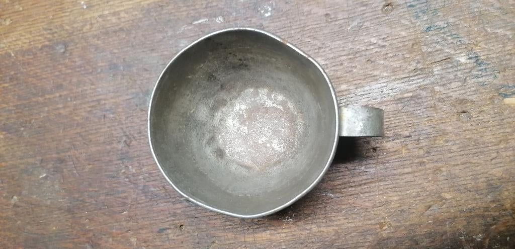 Quart militaire métal étamé nominatif WW2 WW1, Envoi