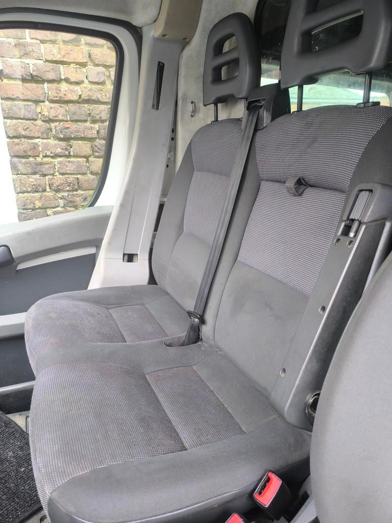 Siège double Peugeot Boxer. Pull Citroën. Fiat Ducato, Enlèvement ou Envoi, Fiat