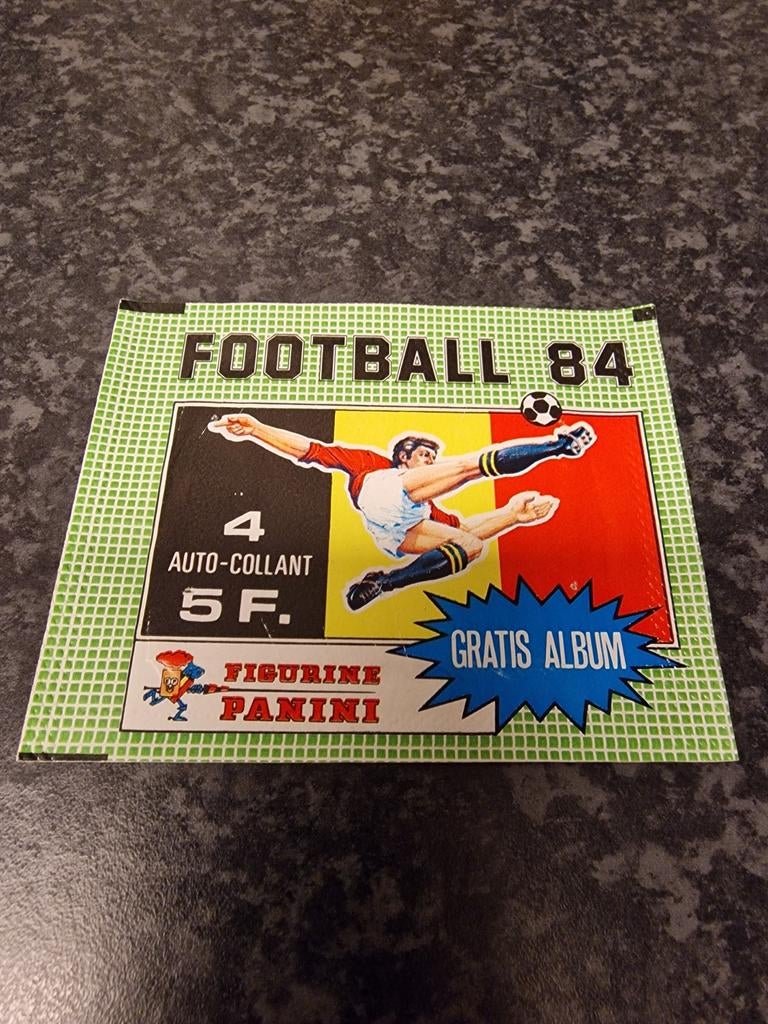 Panini Belgian Football 84 POUCH, Verzamelen, Ophalen of Verzenden