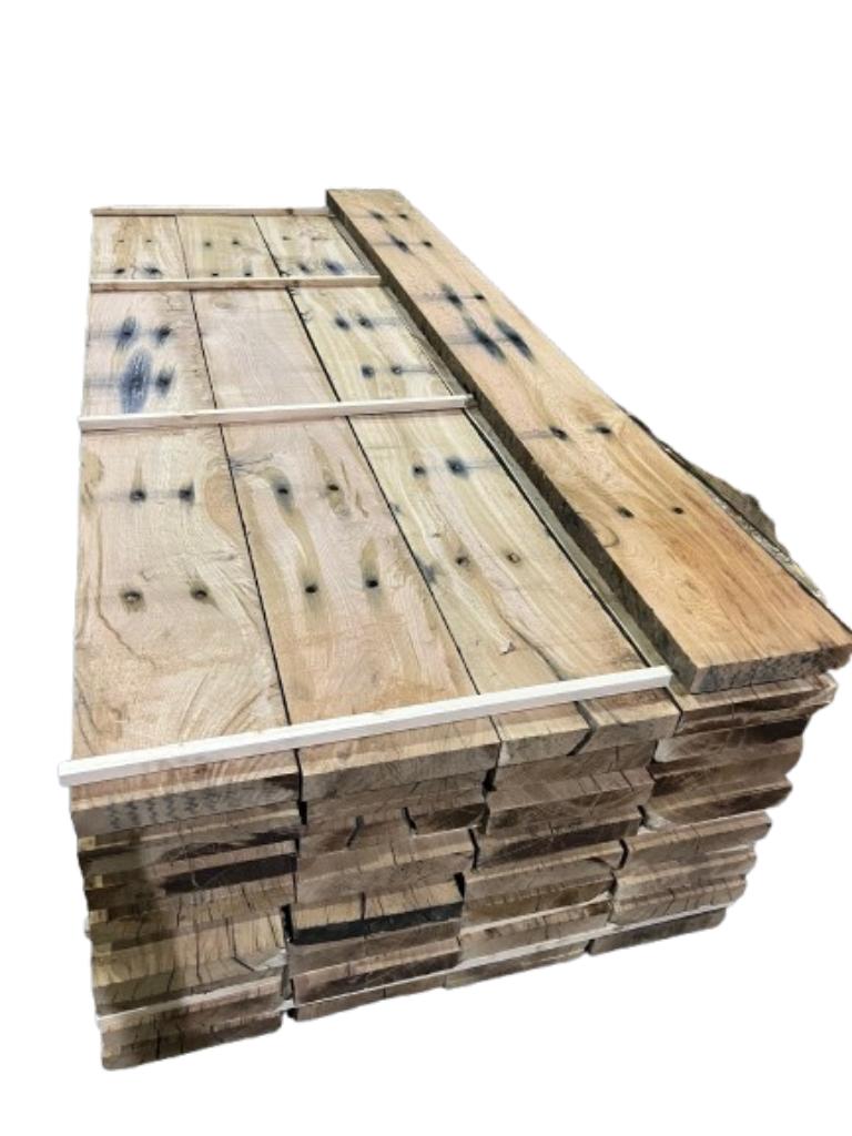 Eiken planken | Spoorplanken | recup hout | Oude eik