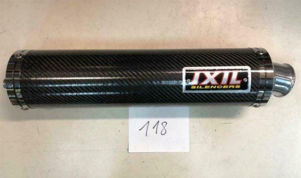 IXIL Demper Universeel ROUND CARBON, links (118) - PROMO, Motoren, Verzenden, Nieuw