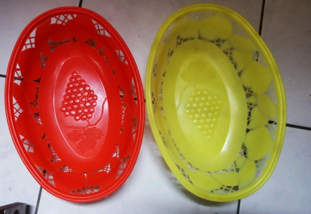 Vintage druivenmandjes of fruit LL gepatenteerd, Ophalen of Verzenden, Huis en Inrichting