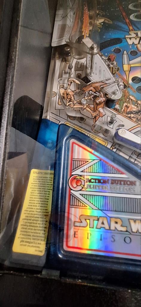 Williams star wars episode 1 flipperkast, Verzamelen, Ophalen, Gebruikt, Elektronisch, Williams