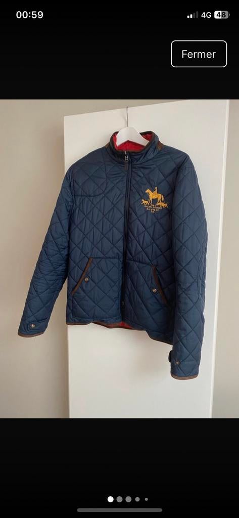 Polo Ralph Lauren quilted jacket M, Enlèvement ou Envoi