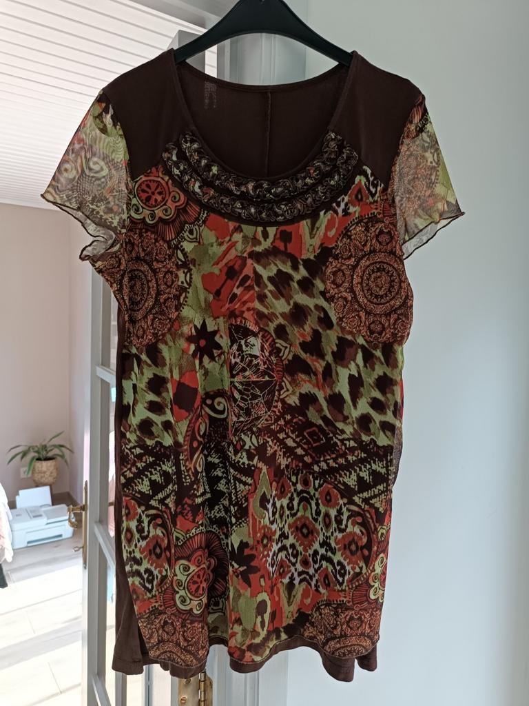 Robe tunique chinée La Redoute, Enlèvement ou Envoi, Robe