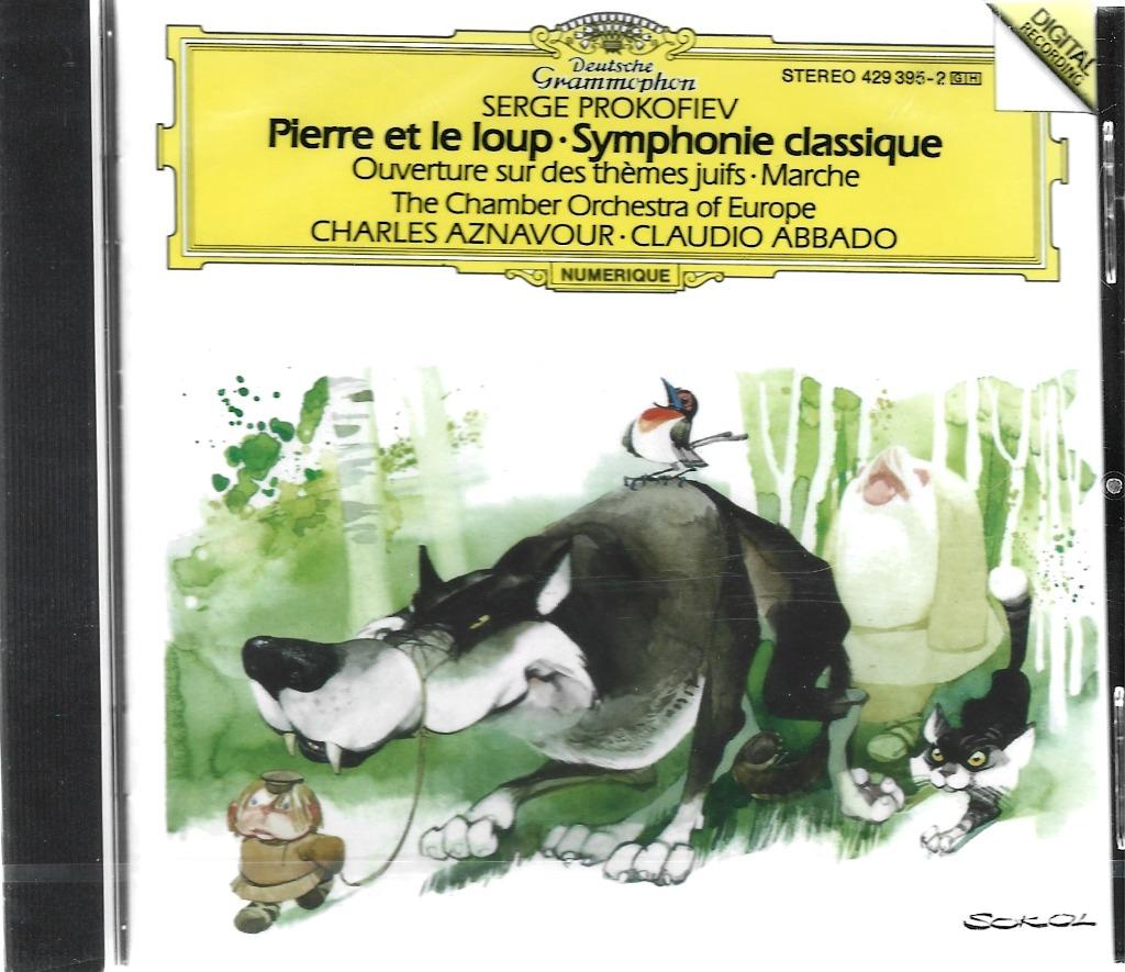 serge prokofiev : pierre et le loup - symphonie classique, CD & DVD, Enlèvement ou Envoi, Du modernisme à nos jours, Neuf, dans son emballage