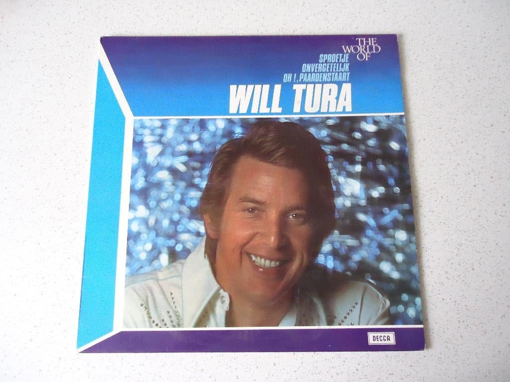 LP The World of "Will Tura", Cd's en Dvd's, Ophalen of Verzenden, Zo goed als nieuw, 12 inch, Levenslied of Smartlap