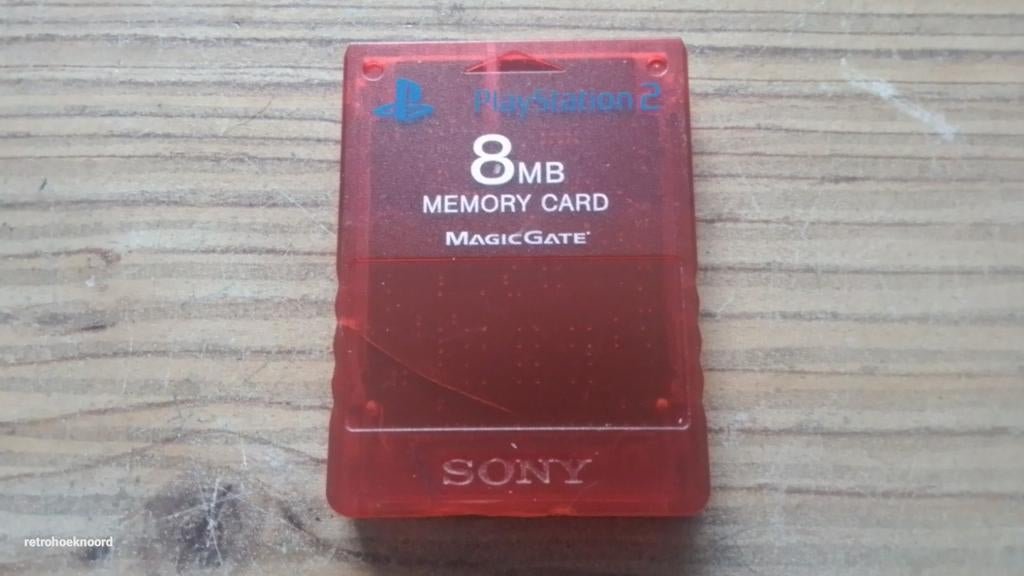 Carte mémoire Playstation 2 8 Mo rouge, Envoi
