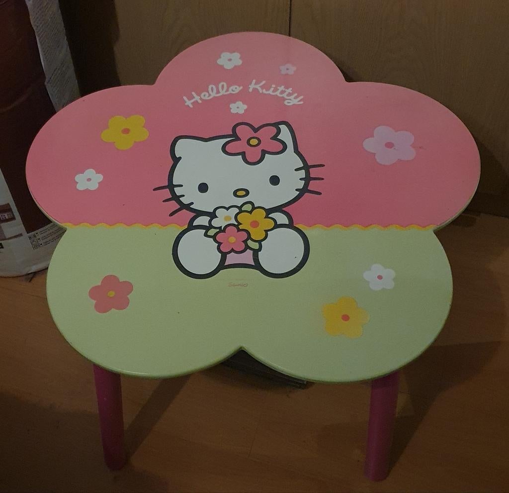 Hello kitty tafeltje, Ophalen, Zo goed als nieuw