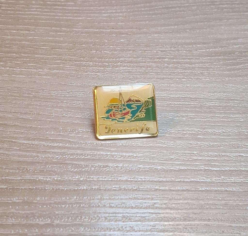 PIN - TENERIFE - SPANJE - ESPAGNE, Verzamelen, Verzenden, Gebruikt, Stad of Land, Speldje of Pin