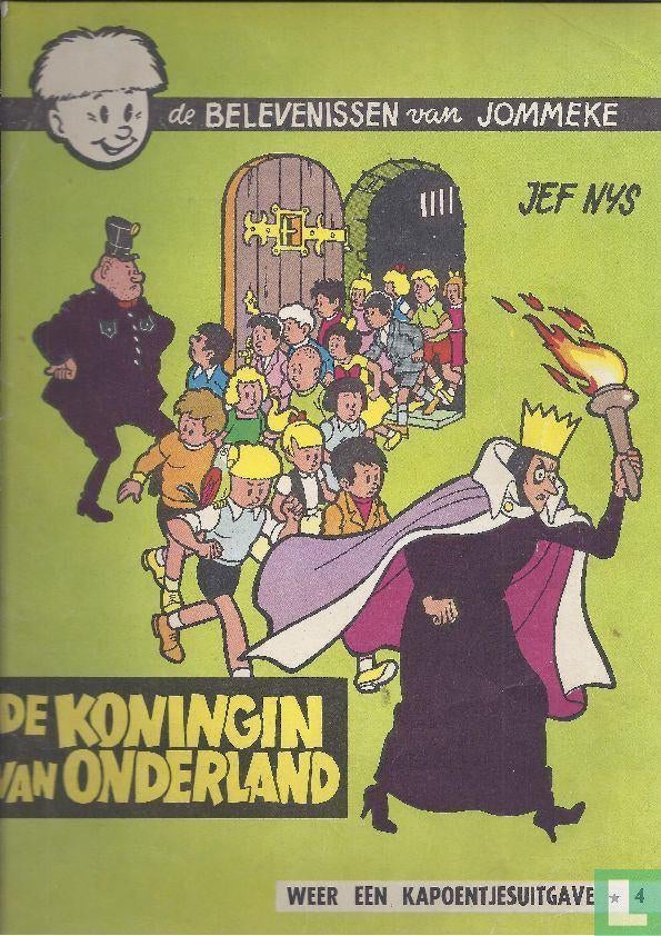Jommeke : De koningin van Onderland, Boeken, Eén stripboek, Ophalen of Verzenden, Gelezen, Jef Nys