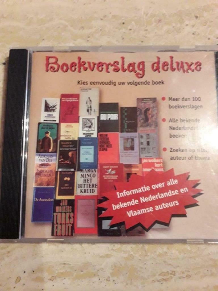 CD-rom 'BOEKVERSLAG DELUXE', Computers en Software, Ophalen of Verzenden, Nieuw, Taalcursus, Windows