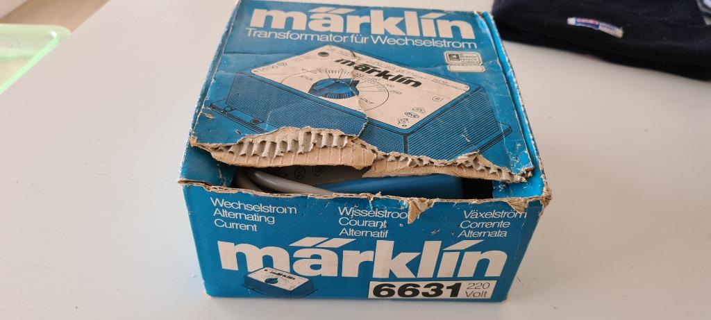 märklin 6631 transfo, Enlèvement ou Envoi, Märklin