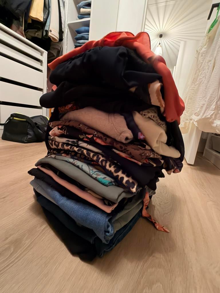 Pakket dameskledij maat 44 - nieuwe en gebruikte stuks, Ophalen of Verzenden, Zo goed als nieuw, Maat 42/44 (L)