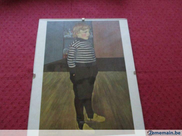 reproduction henri evenepoel., Antiquités & Art, Art | Autres Art