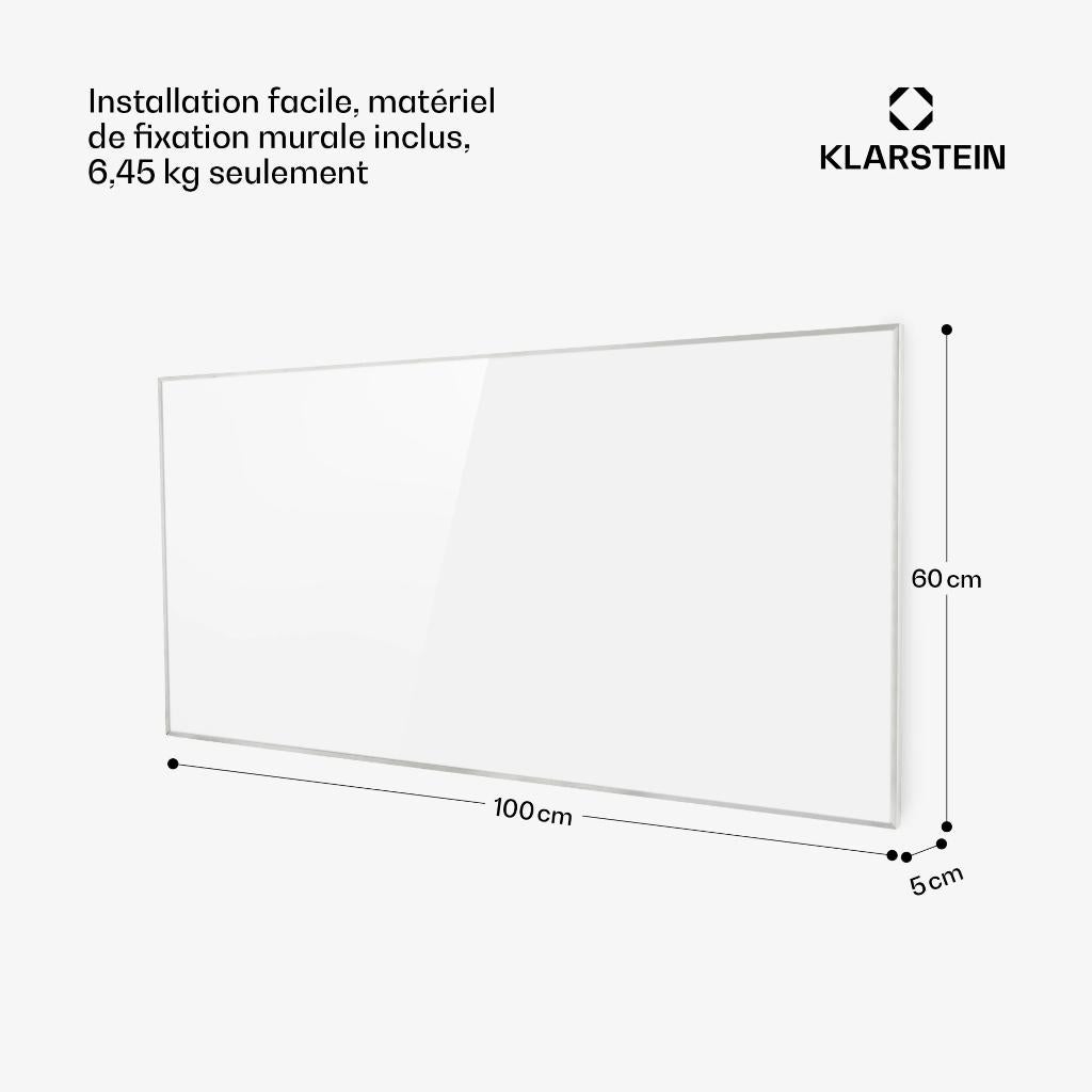 panneau chauffant infrarouge, Enlèvement, Utilisé, 500 à 800 watts, Radiateur