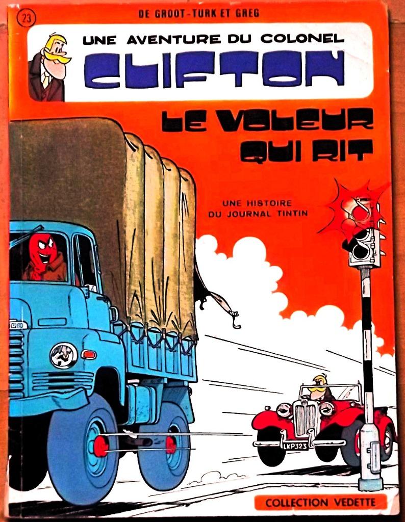 CLIFTON - Le Voleur qui Rit (EO 1973), Eén stripboek, Ophalen of Verzenden, Gelezen, Turk & De Groot.