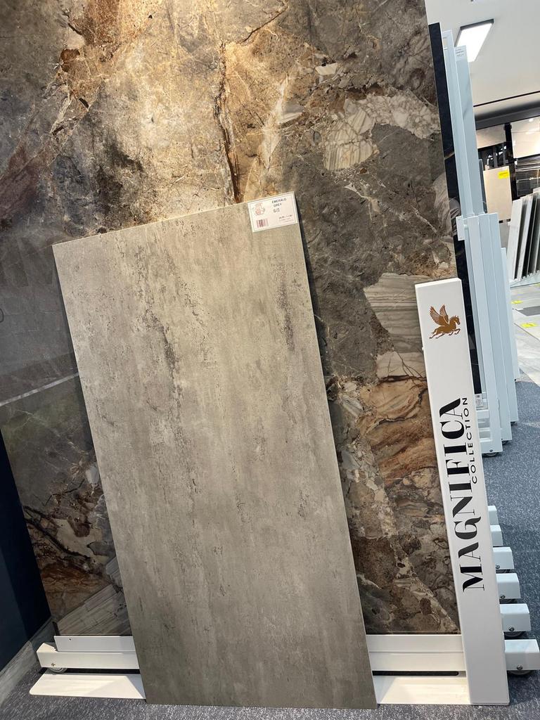 🚨Carrelage 60x120 EFFET BÉTON GRIS MAT rectifié 1er choix ️, Doe-het-zelf en Bouw, Tegels, Nieuw