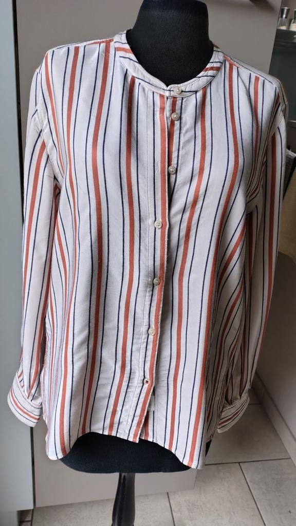 Blouse rayée « Tommy Hilfiger », Taille 42/44 (L), Tommy hilfiger, Enlèvement ou Envoi, Autres couleurs