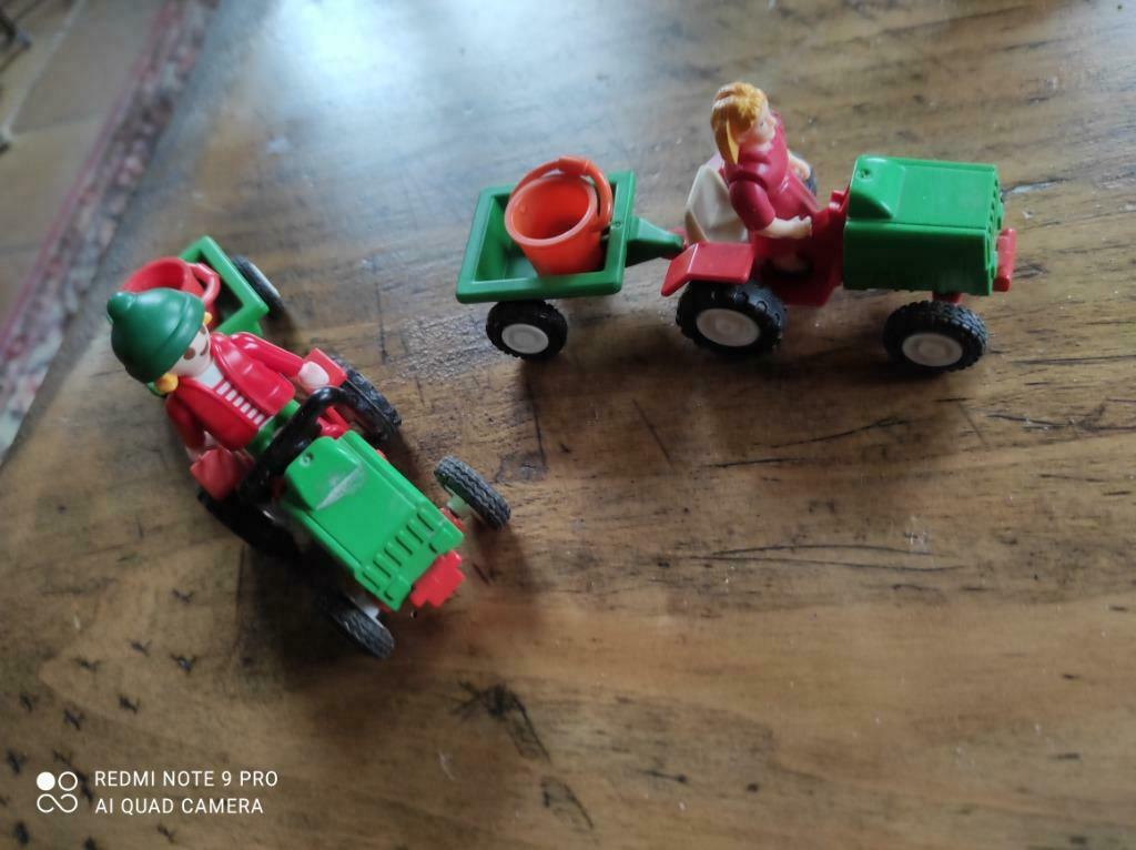 vintage playmobil 1977 tractoren, Enlèvement ou Envoi, Comme neuf, Playmobil en vrac