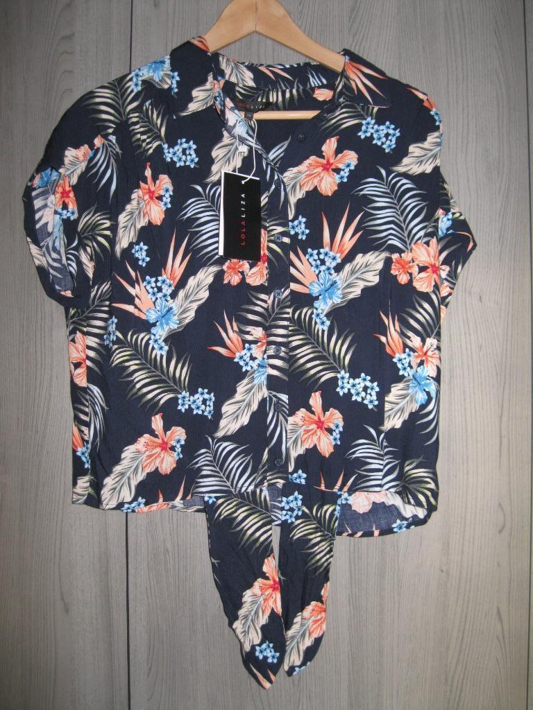 Lola en Liza maat 38 nieuw blouse., Maat 38/40 (M), Nieuw, Ophalen of Verzenden, Blauw