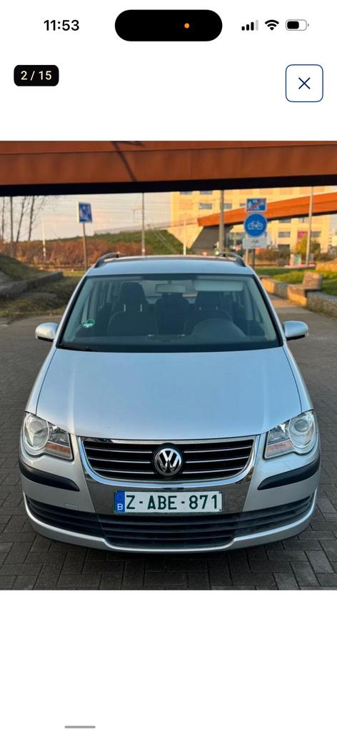 VW TOURAN // AUTOMAAT // BENZINE, Auto's, Volkswagen, Automaat, Bedrijf, 1400 cc, Dealer onderhouden
