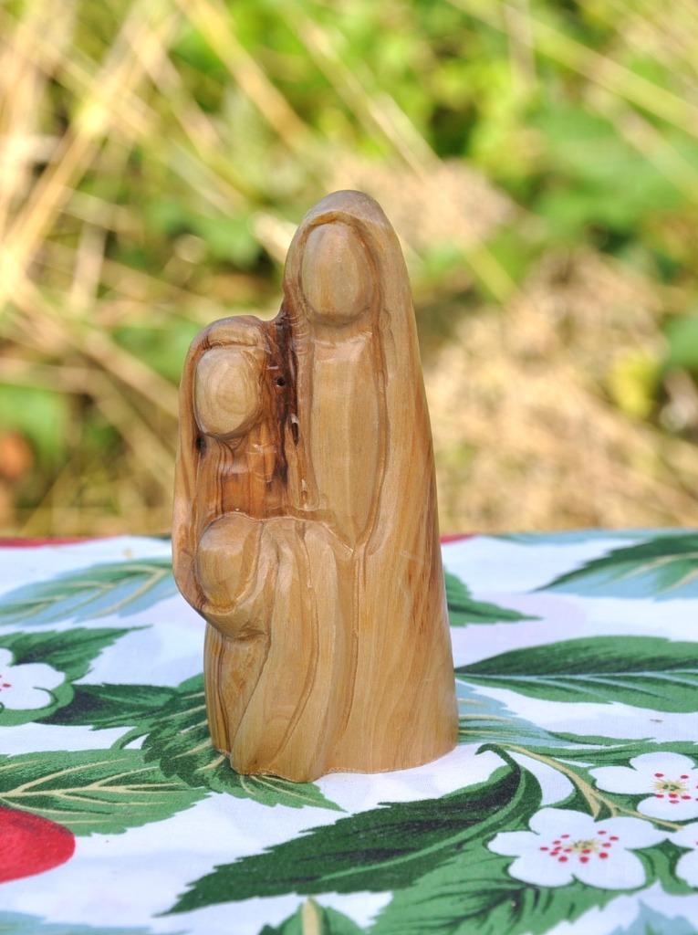 sainte famille en bois sculpté, Enlèvement ou Envoi