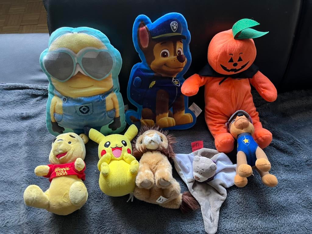 Set knuffeldieren, Kinderen en Baby's, Speelgoed | Knuffels en Pluche, Ophalen, Gebruikt
