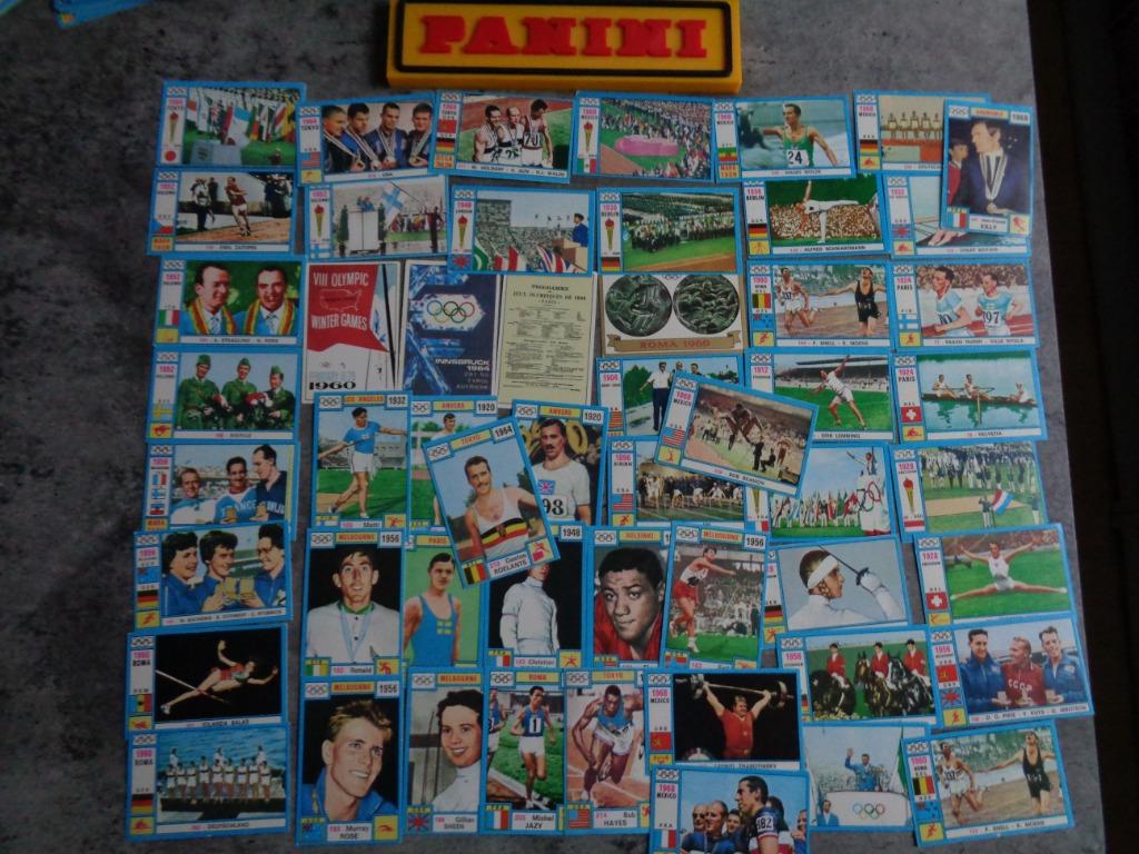 PANINI OLYMPIA 1896/1972 52X  stickers, Verzenden