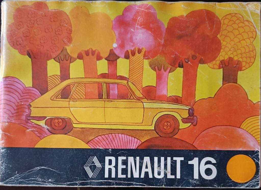 Instructieboekje Renault 16, Ophalen
