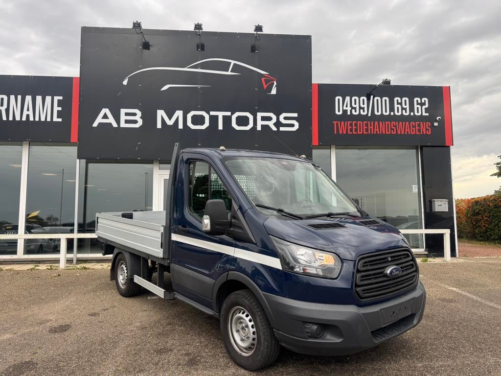 Ford Transit 2.0TDCI 2017 28.000km Laadbak Nieuwstaat!, Auto's, Bestelwagens en Lichte vracht, Euro 6, Bedrijf, Ford, Te koop