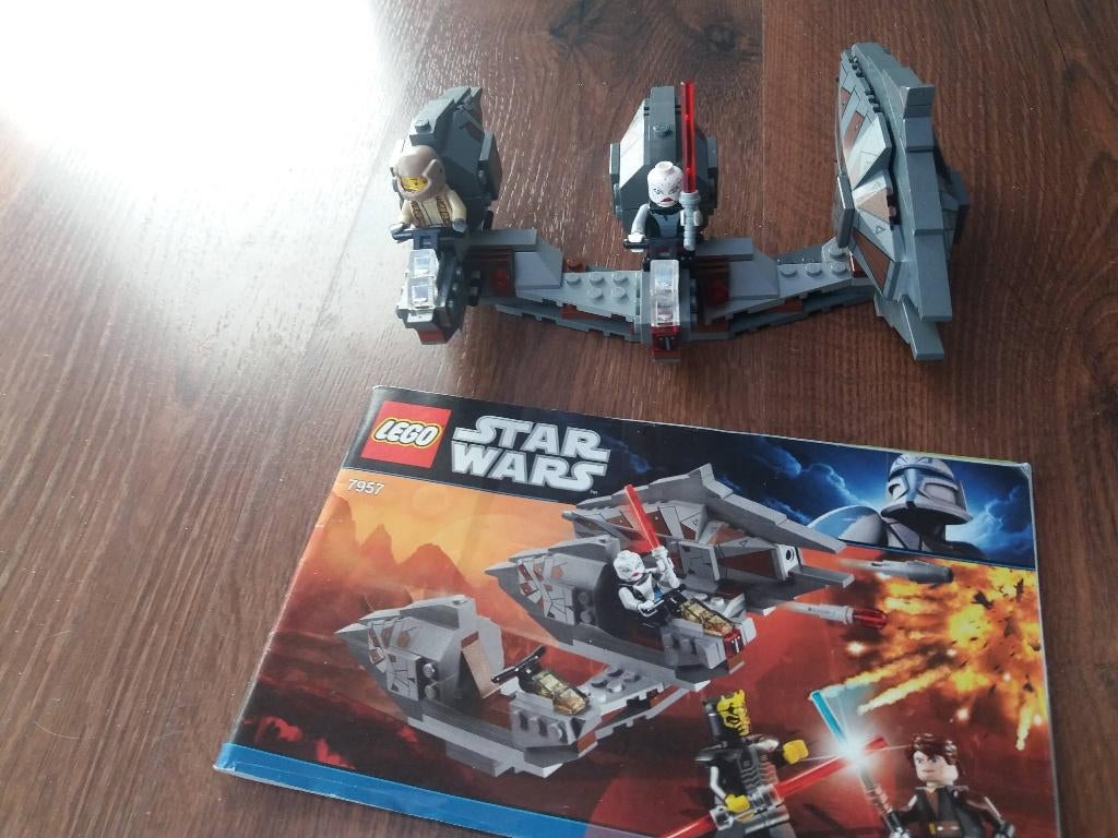 Lego 7957 - Star Wars Sith Nightspeeder, Ophalen of Verzenden, Gebruikt, Complete set, Lego