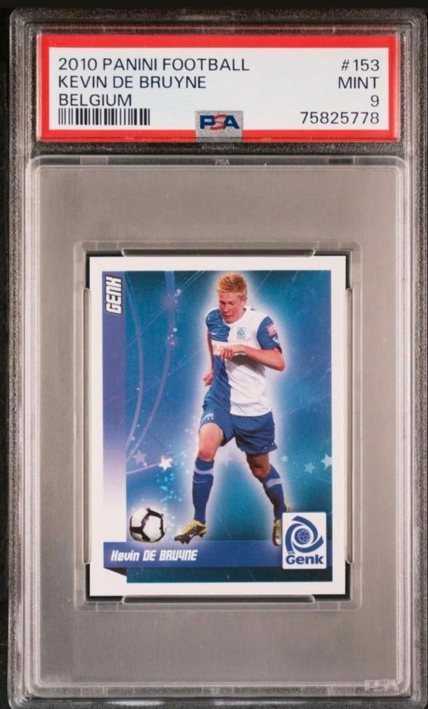 Kevin De Bruyne Rookie Sticker PSA 9, Enlèvement ou Envoi, Neuf, Autocollant
