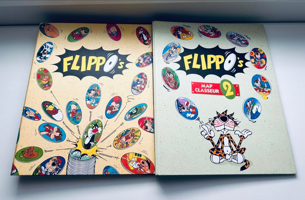 Flippos Smiths Looney Tunes collectie Binder uit 1990, Verzamelen, Ophalen, Looney Tunes, Verzameling, Met verzamelmap(pen)