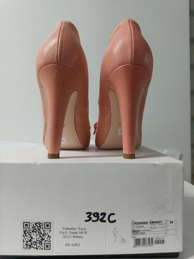 392C* RED VALENTINO authentieke roze hoge hakken (39), Kleding | Dames, Pumps, Verzenden, Roze, Gedragen