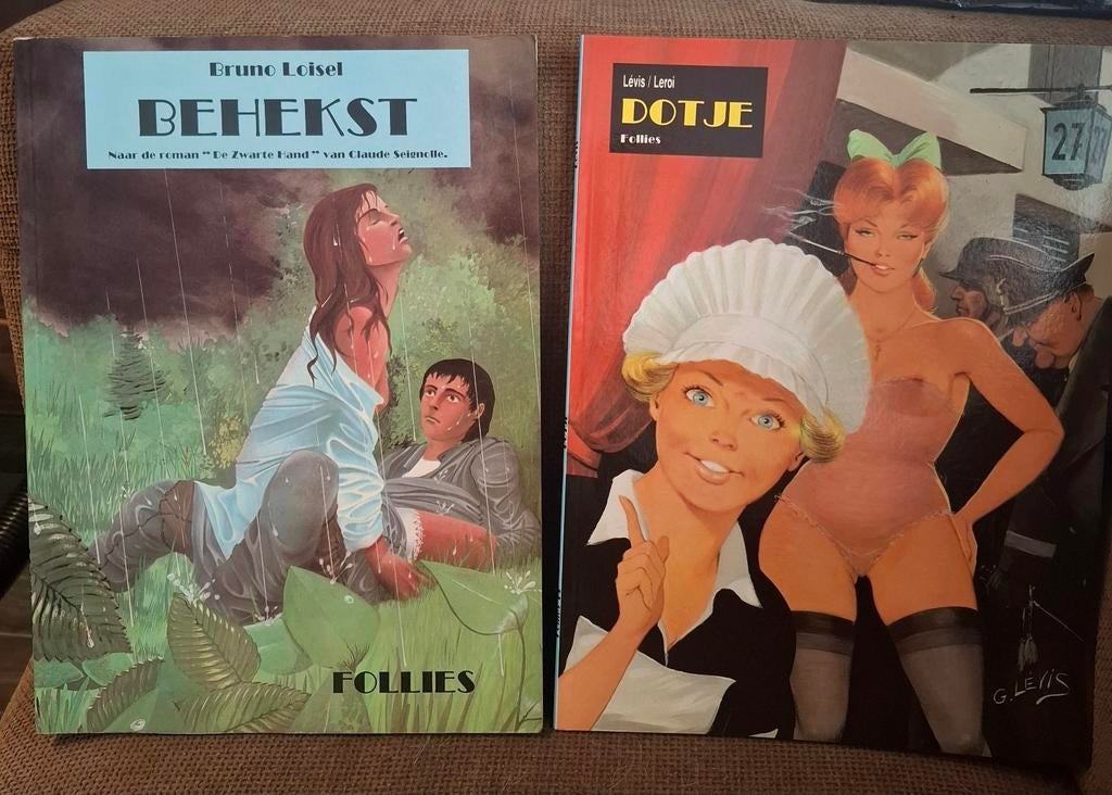 Erotische strips Follies, Enlèvement ou Envoi, Comme neuf