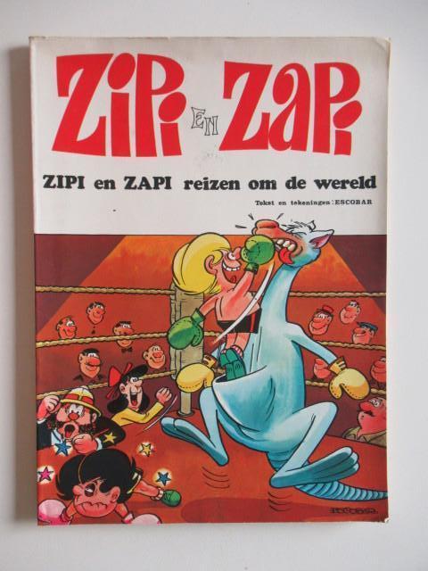 zipi en zapi reizen om de wereld...........1st, Boeken, Stripverhalen, Ophalen of Verzenden, Gelezen