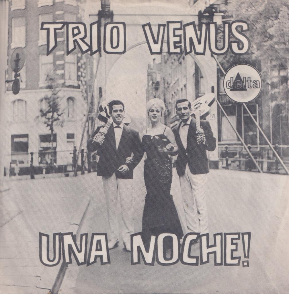 Trio Venus – Una Noche! / Tren de Medianoche - Single, Cd's en Dvd's, Vinyl Singles, Latin en Salsa, Gebruikt, 7 inch, Single