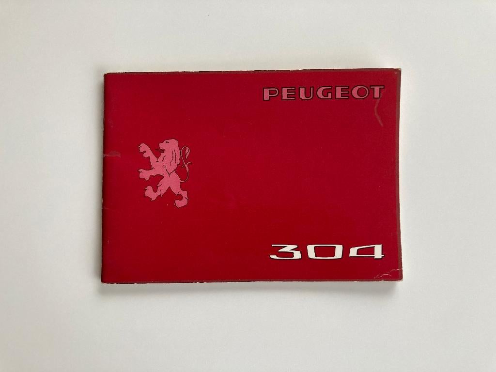 Originele handleiding Peugeot 304, Ophalen of Verzenden, Zo goed als nieuw, Folder