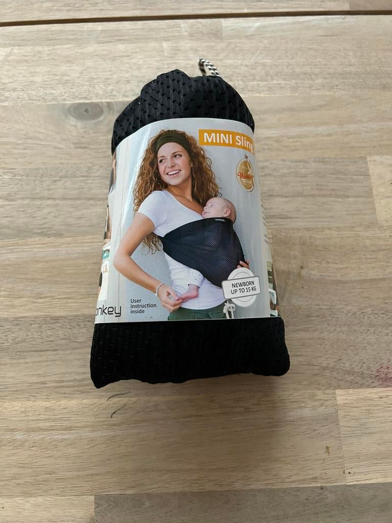 Draagzak - Minimonkey Mini Sling, Kinderen en Baby's, Babydragers en Draagdoeken, Zo goed als nieuw, Draagzak, Buik, Overige merken