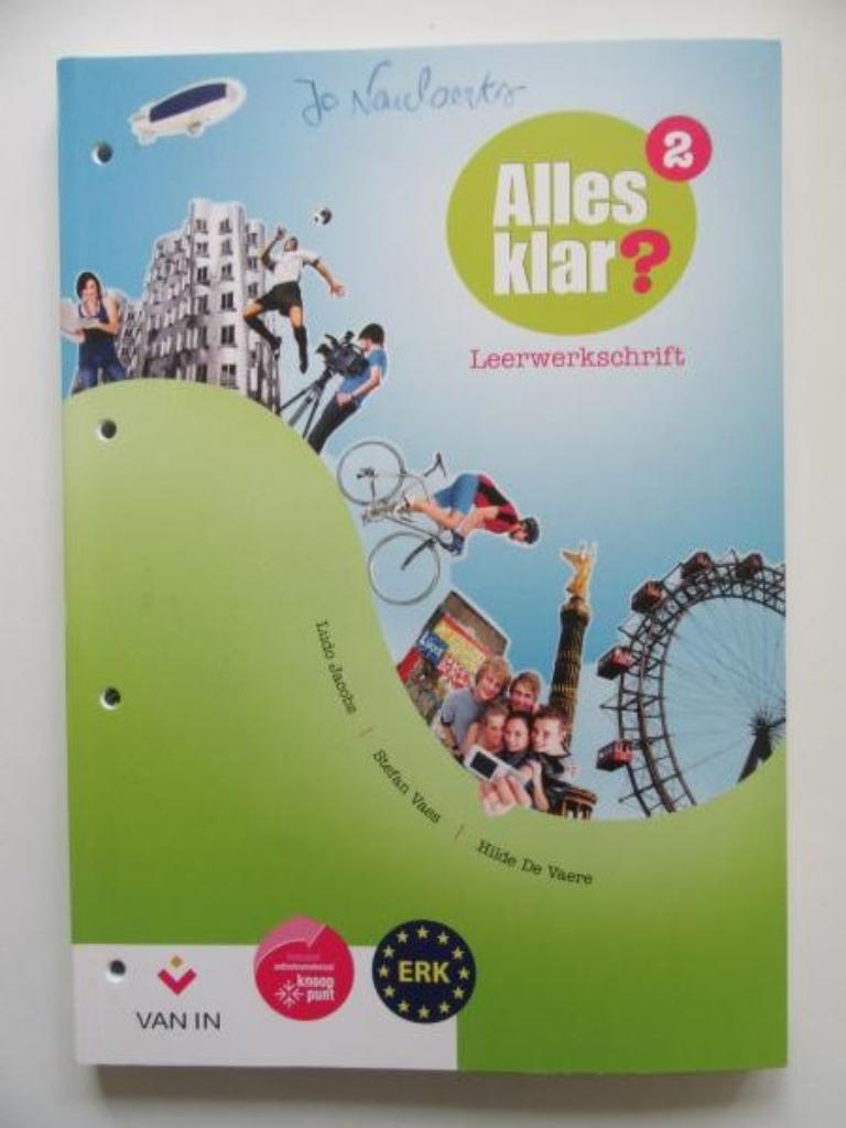 Alles klar? 2 Leerwerkschrift, Boeken, Schoolboeken, Ophalen, Zo goed als nieuw, ASO, Duits