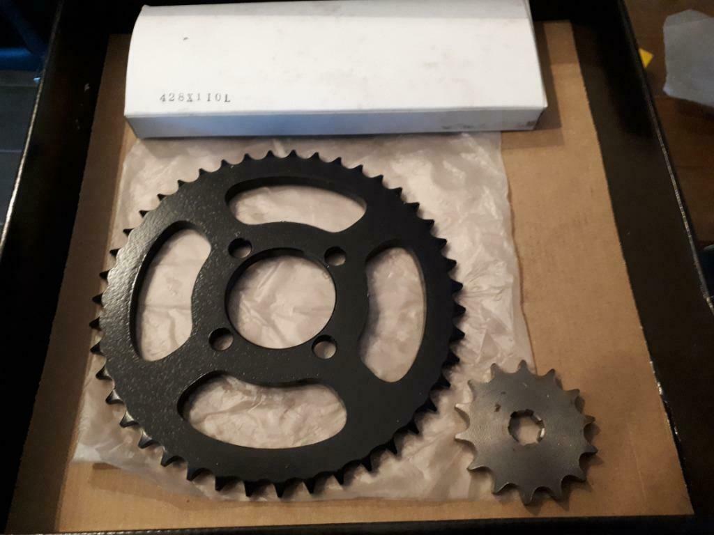 Suzuki TS 80 ER 81/82 Kettingset DID 428, Motoren, Ophalen of Verzenden, Nieuw