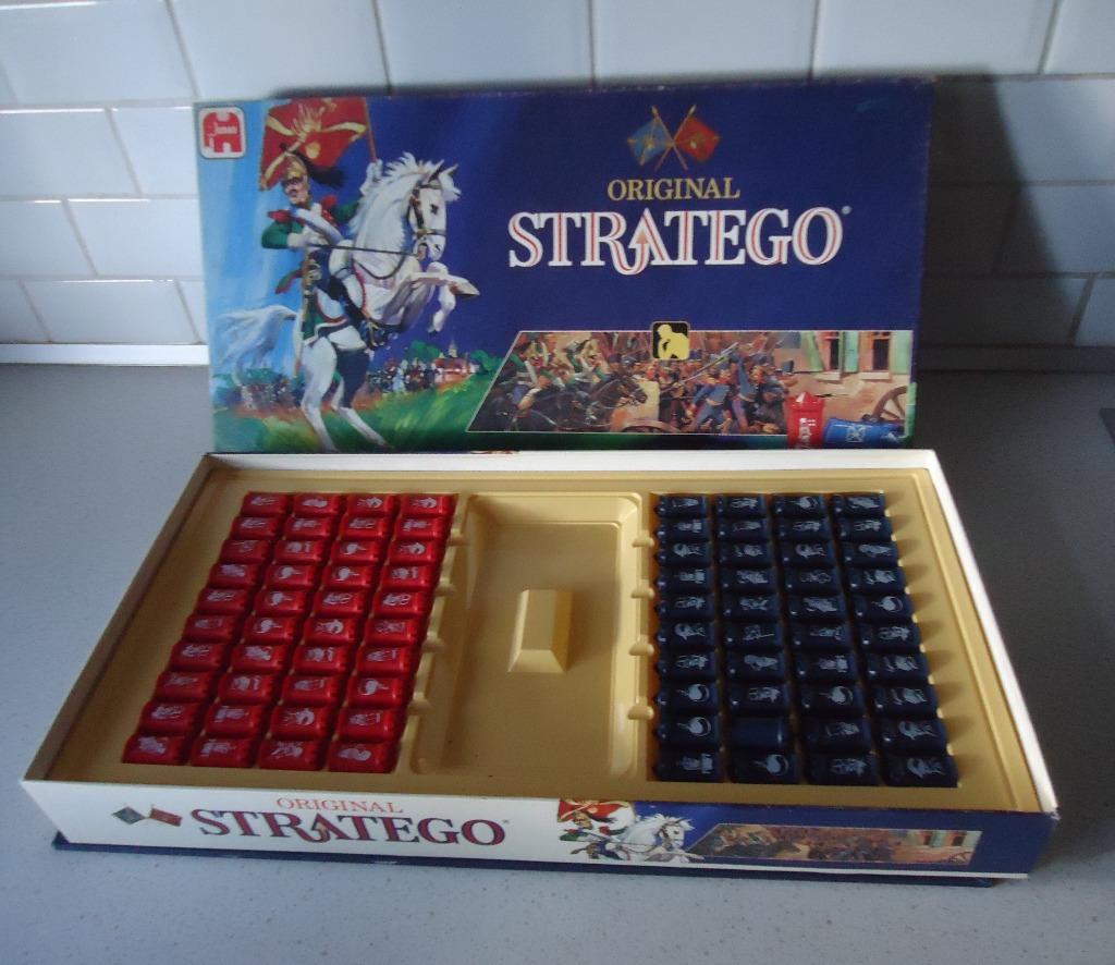 Vintage "Stratego" Original van Jumbo in prima staat., Een of twee spelers, Ophalen of Verzenden, Zo goed als nieuw, Jumbo