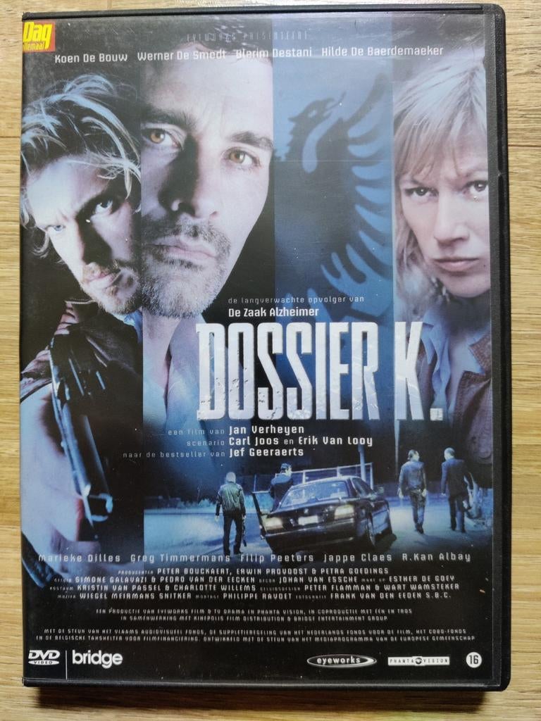 Dossier K. (2009) (Koen De Bouw) DVD, Cd's en Dvd's, Ophalen of Verzenden, Zo goed als nieuw