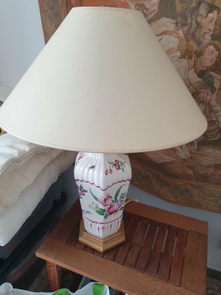 Handgeschilderde lamp, Ophalen, Gebruikt