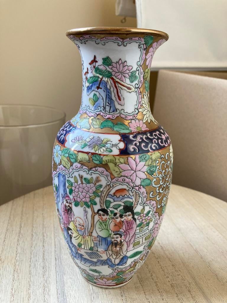 Chinese vaas met stempel, Antiek en Kunst, Ophalen of Verzenden