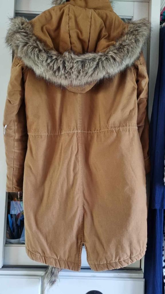 Chu) Manteau Cache-Cache coton, T40 voir mesure., Neuf, Taille 38/40 (M), Brun, Enlèvement